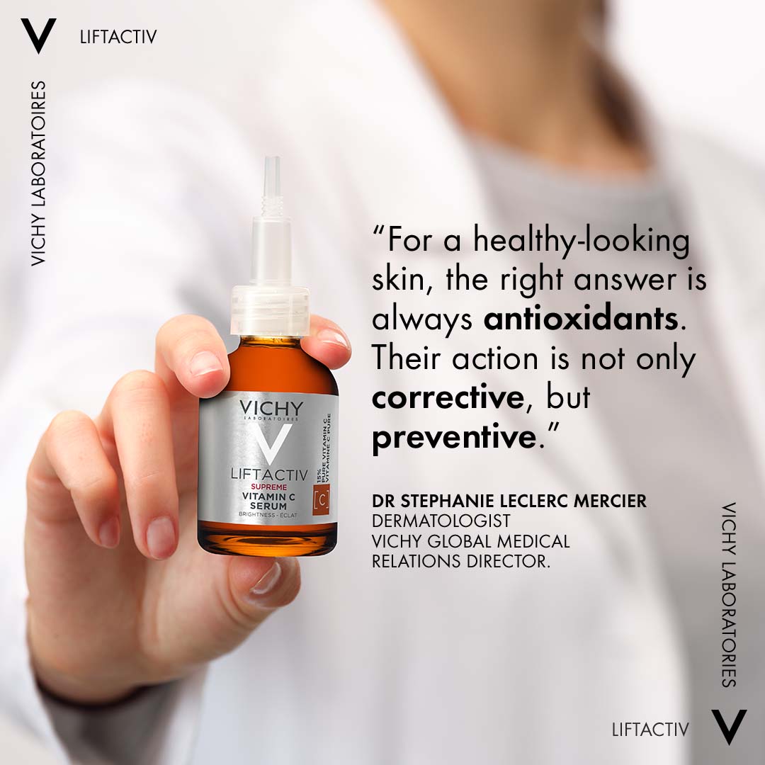 vichy liftactiv vitamin c lip correction Liftactive Supreme Serum 20 ml Alsultan Pharmacy Apply to clean skin avoiding the eye area Vichy Liftactiv Supreme Vitamin C